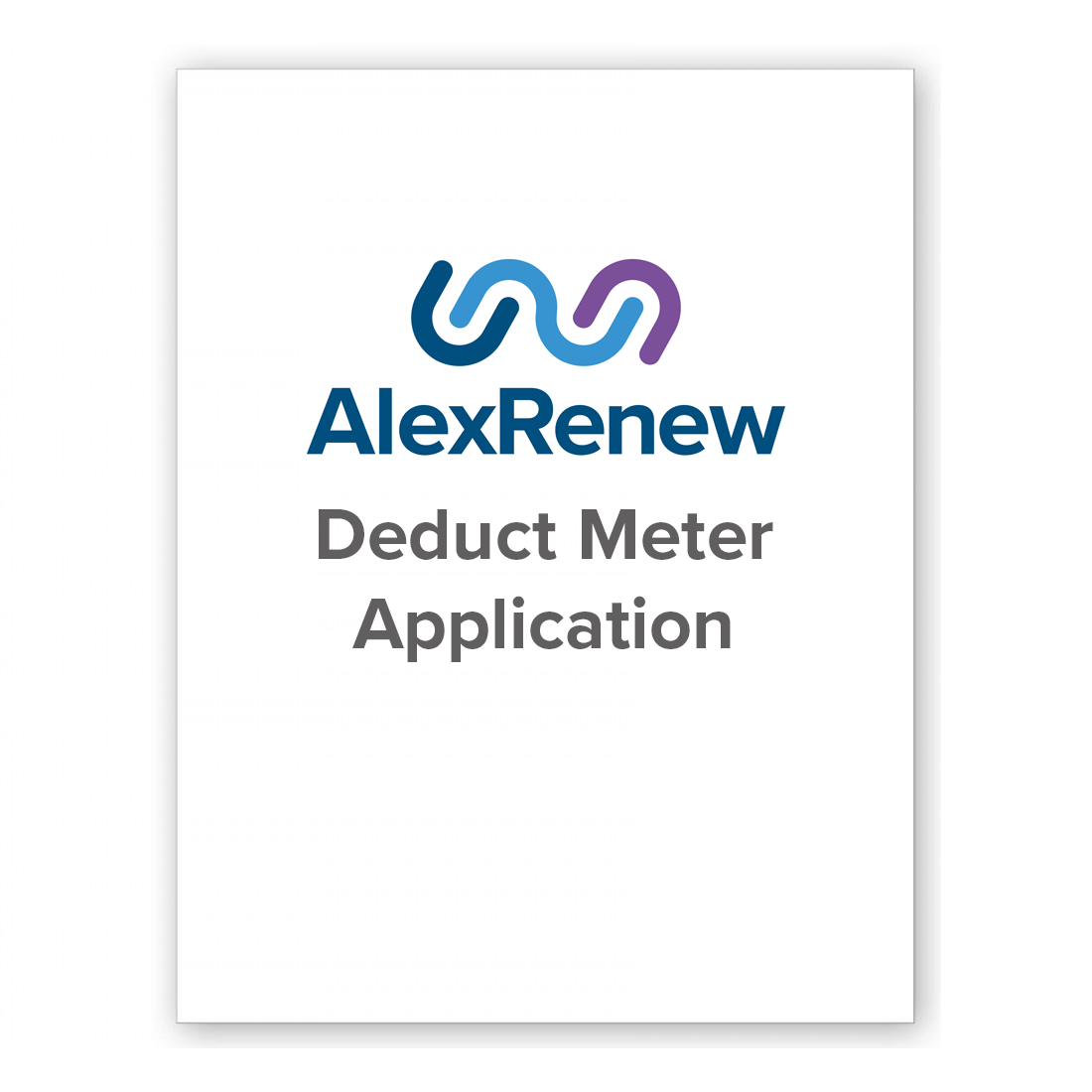 Commercial Customers AlexRenew